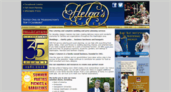 Desktop Screenshot of helgascatering.com